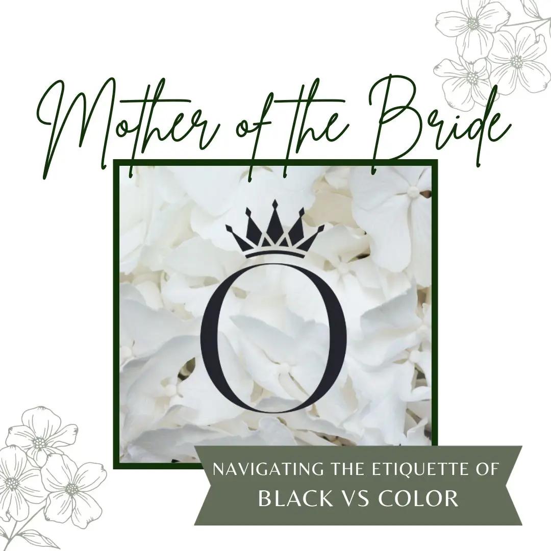 Mother of the Bride Attire: Navigating the Etiquette of Black vs. Color Image